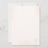 Carte De Remerciements Teddy Bear Baby Shower" (Dos)