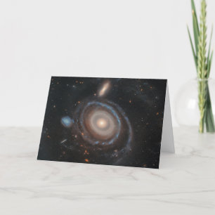 Carte De Remerciements Télescope spatial Hubble Bullseye Galaxy