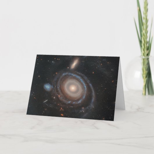 Carte De Remerciements Télescope spatial Hubble Bullseye Galaxy (Devant)