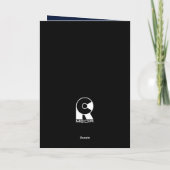 Carte De Remerciements Tennis Ace Kitten (Dos)