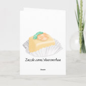 Carte De Remerciements Tentations douces par SRF (Dos)