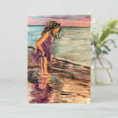 Carte De Remerciements Tentative (Debout devant)