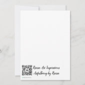 Carte De Remerciements Tentative (Dos)