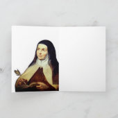 Carte De Remerciements Teresa d'Ávila par Rubens (Intérieur)