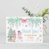 Carte De Remerciements Terre des sucreries Plum de sucre Fée Nutcracker M (Debout devant)