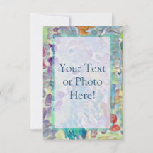 Texte personnalisé ou photo art Abstrait