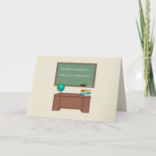 Carte De Remerciements Thank You (Devant)