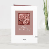 CARTE DE REMERCIEMENTS THANK YOU (Dos)