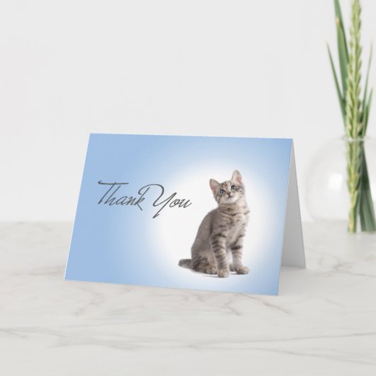 Carte De Remerciements Thank You (Devant)
