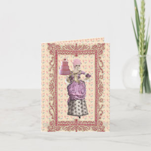 Carte De Remerciements Thank you cake notecard