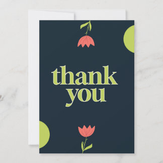 Carte De Remerciements Thank You Card