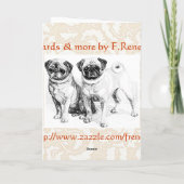 Carte De Remerciements thank you card,sun theme (Dos)