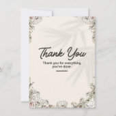 Carte De Remerciements Thank you cards (Devant)