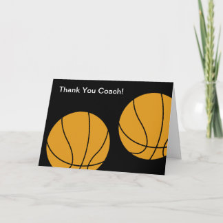 Carte De Remerciements Thank You Coach Cards