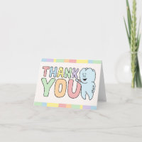"Thank you" Tooth Card