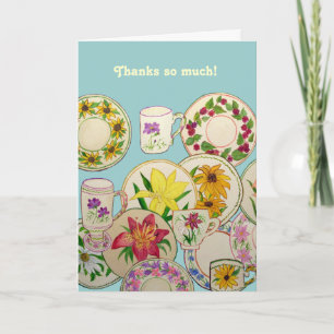 Carte De Remerciements Thanks I