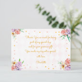 Carte De Remerciements Thé anniversaire enfants (Debout devant)