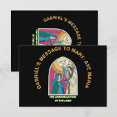 Carte De Remerciements The Annunciation of the Lord (Devant / Derrière)