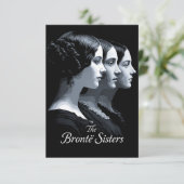 Carte De Remerciements The Brontë Sisters (Debout devant)
