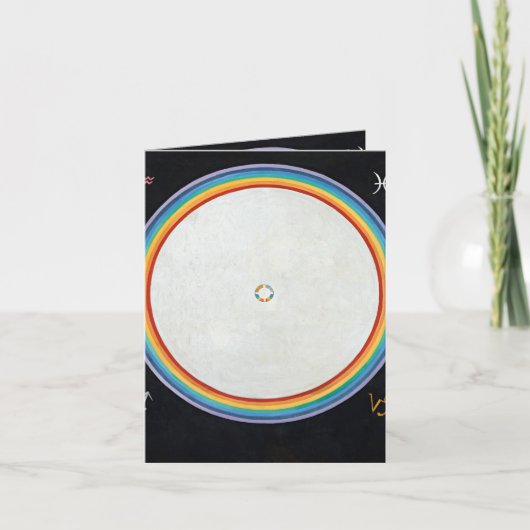 Carte De Remerciements The Dove, No.14. par Hilma af Klint (Devant)