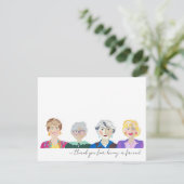 Carte De Remerciements The Golden Girls Notecards (Debout devant)