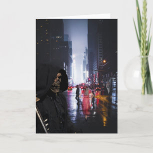 Carte De Remerciements The Grim Reaper Halloween Card