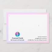 Carte De Remerciements The Gynecologist guards (Dos)