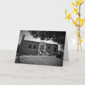 carte de remerciements "The Hamilne Midway Library (Fleur jaune)