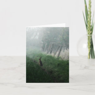 Carte De Remerciements "The Hare I Saw in My Dream" Blank Card