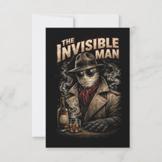 Carte De Remerciements The Invisible Man