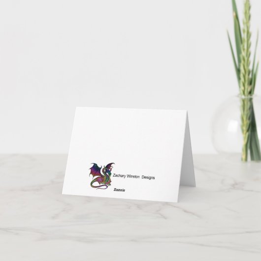 Carte De Remerciements The Pumpkin Patch (Dos)