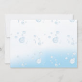 Carte De Remerciements Thème de fête d'anniversaire pour enfants sur les (Dos)