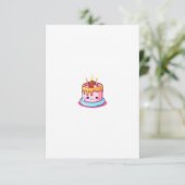 Carte De Remerciements Thème de gâteau, conception de gâteau, gâteau mign (Debout devant)