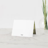 Carte De Remerciements Thème de golf avec photo 80e anniversaire (Dos)