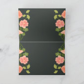 Carte De Remerciements Thème Mercredi Noir (Intérieur)