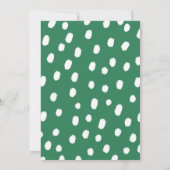 Carte De Remerciements Thème tropical Baby shower verdure (Dos)