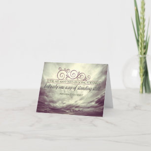 Carte De Remerciements Theodore Roosevelt Citation Inspirationnelle "Debo