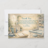 Carte De Remerciements Timeless Physical Therapy Graduate (Devant)