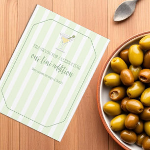 Carte De Remerciements Tini One Baby Shower