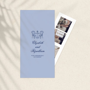 Carte De Remerciements Titulaire minimaliste de Signet de cabine photo es