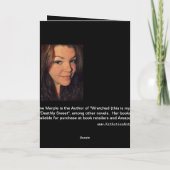 Carte De Remerciements To Love a Diabetic (poem by Katherine Marple) (Dos)