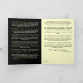 Carte De Remerciements To Love a Diabetic (poem by Katherine Marple) (Intérieur)