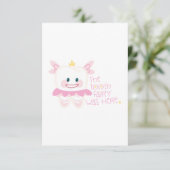 Carte De Remerciements Toile Fairy était là (Debout devant)