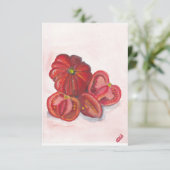 Carte De Remerciements Tomates (Debout devant)