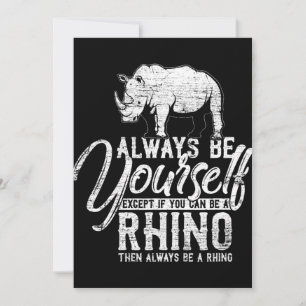 Carte De Remerciements Toujours Être Toi-Même À Moins De Pouvoir Être Un 