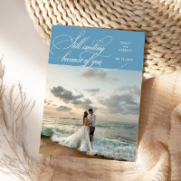 Toujours Souriante Élégante Photo De Mariage Denim
