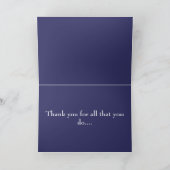 Carte De Remerciements Tour Bok 003 (Intérieur)