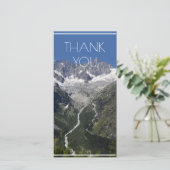 Carte De Remerciements Tour noir, La Fouly, Suisse (Debout devant)