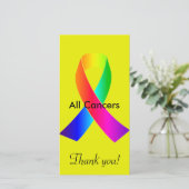 Carte De Remerciements Tous les cancers (Debout devant)