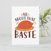 Carte De Remerciements Tout À Propos De Ce Baste (Debout devant)